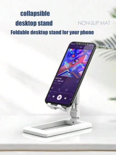 Mobile Phone Holder Stand Adjustable Tablet Stand Desktop Holder Mount for IPhone IPad