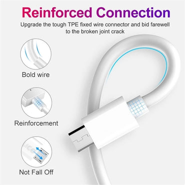 120W 5a 1M USB Type-C Fast Charging Cable for Huawei Xiaomi and Type-C Devices