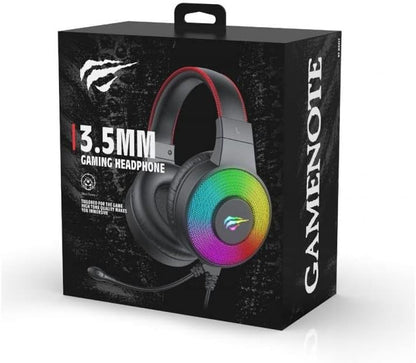 Havit H2013D Gaming Headset With Surround stereo With 50MM and Cool RGB Light
