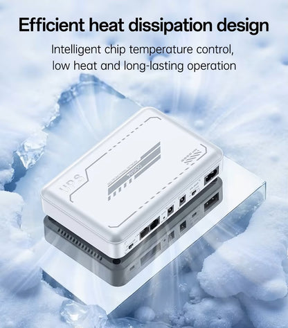 Yesido Mini DC UPS 8800mAh 7H Battery EU/UK/US Standards DC UPS Uninterruptible Power Supply YP74K