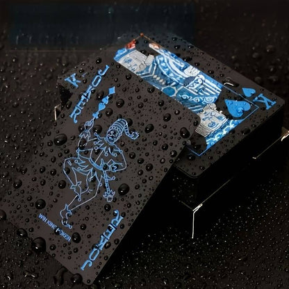 Waterproof PVC Playing Cards: Durable Illusionist Poker Deck for Casino Parties & Game Nights