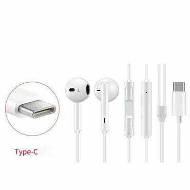 USB-C Wired Earbuds with Mic for IPhone 15 / 16 / Pro / Max / Plus