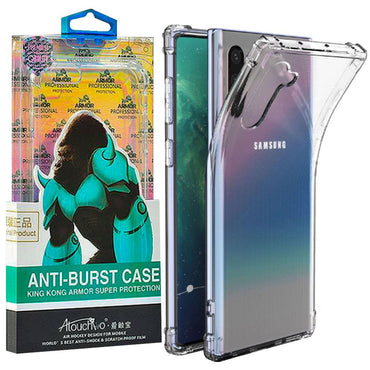 100% Genuine Anti-Burst Transparent Case Cover For Samsung Galaxy S21 Ultra