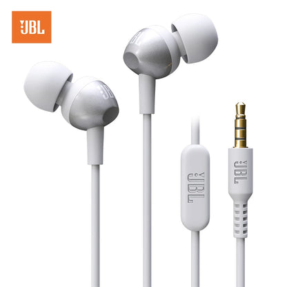 100% Genuine C200SI by Harman Super Deep Bass in-Ear Premium Headphones with Mic