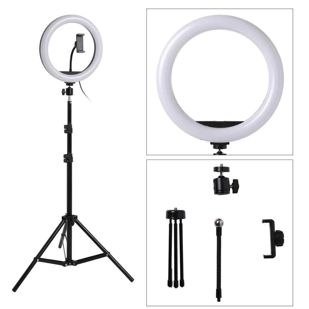 Ring Light with Stainless Steel Stand Tripod and Phone Holder - Tiktok Light - Youtube - Facebook
