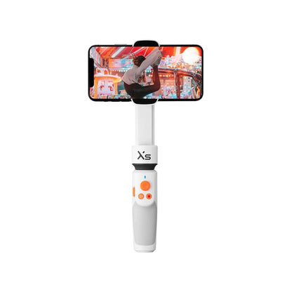 ZHIYUN Smooth XS Gimbal For Smartphones [Slide Design, Tripod & Case] 10" Selfie Stick with Smart Tracking, Bluetooth Support, Compact and Portable
