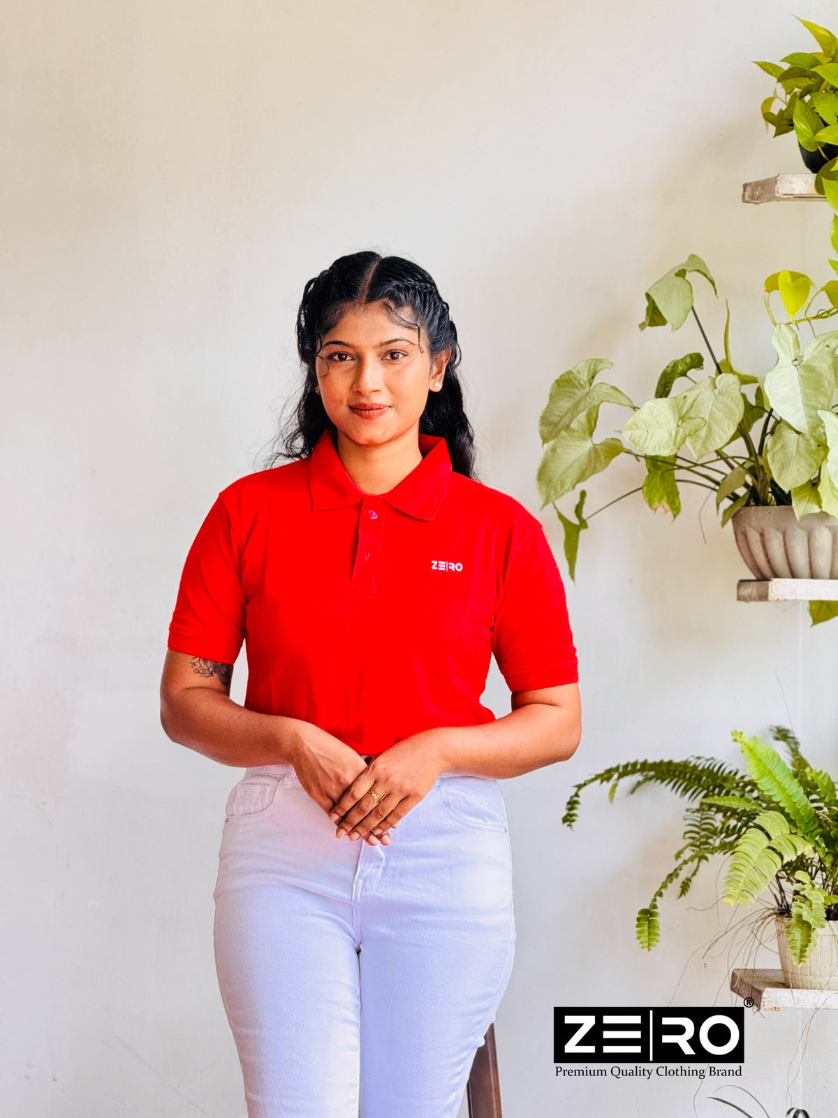 ZERO® Classic Ladies Premium Polo T-Shirts
