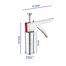 Hand Press Murukku Maker/Idiyappam Maker/Noodles/Cookies Stainless Steel Kitchen Press