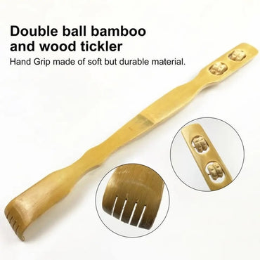 Back Scratcher for Men and Women,Wooden,Bamboo Back Scratcher
