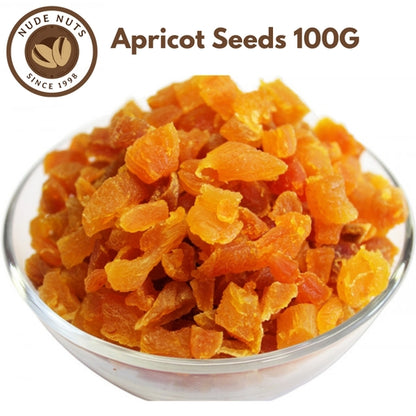 NUDE NUTS Organic Apricot Seeds 100G