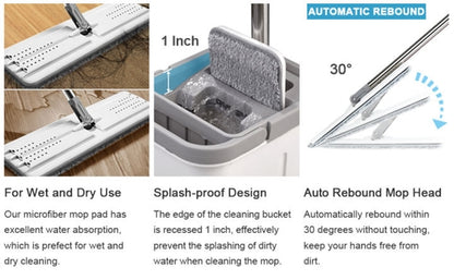 Flat Mop and Bucket
