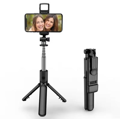 R1S/R1L/R1 Tripod Selfie Stick with LED Fill Light