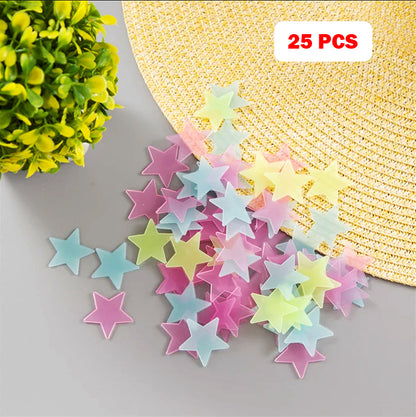 100 Pieces High Quality Radium Stars stickers Radiam star stickers