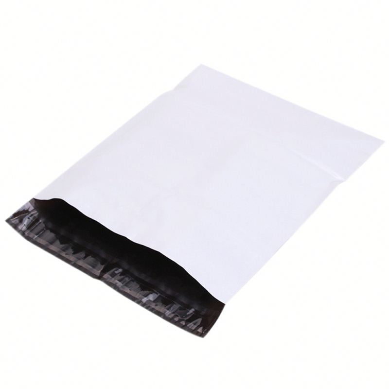 WHITE Shipping Bag Poly Mailer Flyers -  [21.5Cm X 20Cm+4cm - SMALL] - 10, 25, 100, 500 Bags