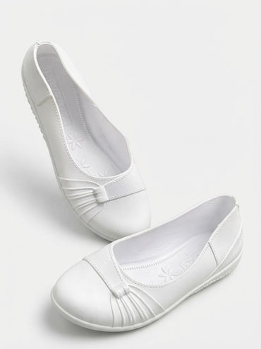 Ladies Flat Waterproof New Slip on Shoes