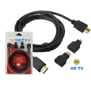 3 In 1 HDTV Cable 1.5M