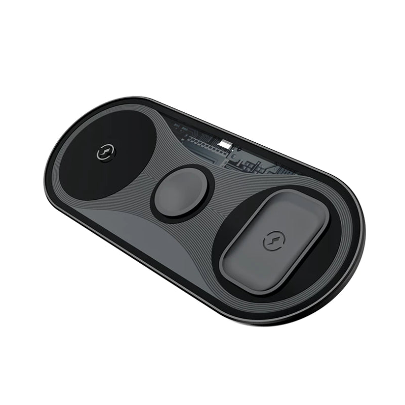 Remax 15W Multifunctional 3-in-1 Wireless Charger RP-W61 For Mobile , Smart Watch