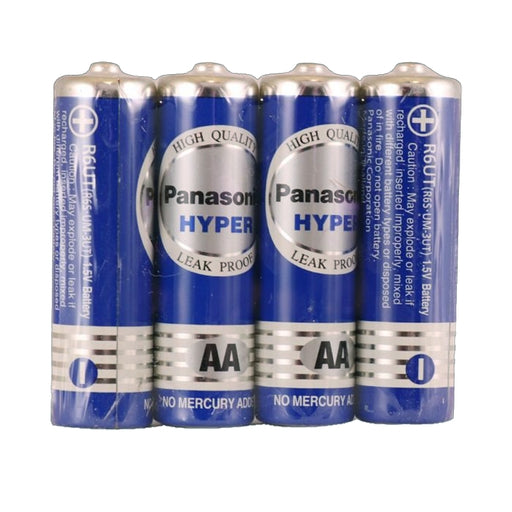 AA Panasonic Battery 4 Peaces