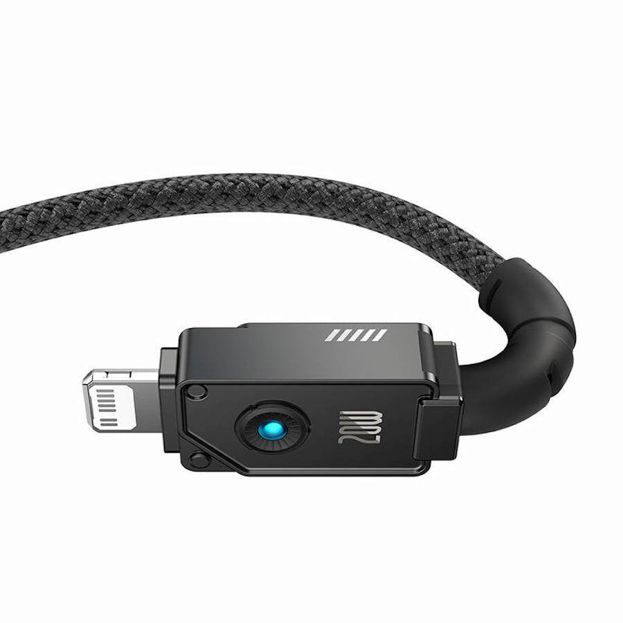 Baseus Aramid Fiber Braiding USB-C to Lightning Cable PD 20W (P10355803111-00) (100 cm)