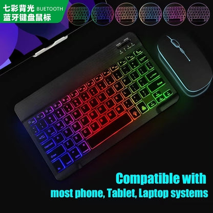 Mini Portable Bluetooth Keyboard P10 – Rechargeable Wireless Keyboard Compatible with IPad, IOS