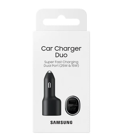 Samsung Car Charger Duo Ep-L4020 Super Fast Dual 25w & 15w