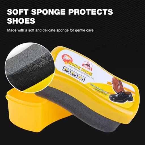 Shoe Shine Sponge (Quick/Instant Shining) Shoe Polisher