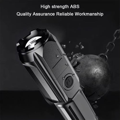 APOLLOFIRE Super Bright Zoomable LED Flashlight – Portable Telescopic Torch for Outdoor, Camping