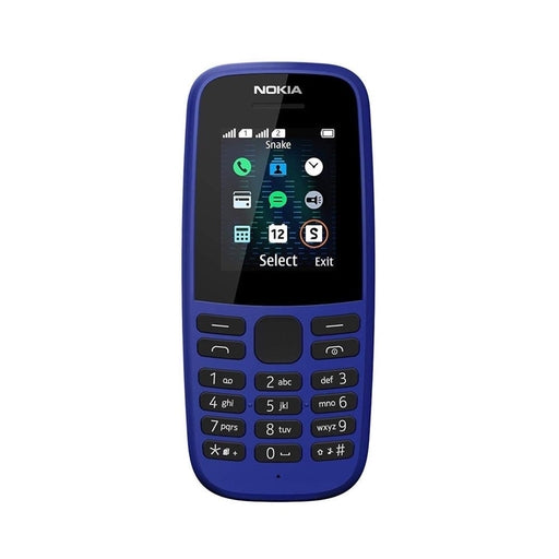 NOKIA 105 Dual SIM 4Th Edition Feature Phone with Keypad Long Battery Flashlight