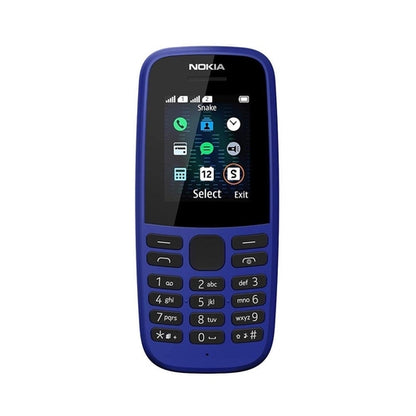 NOKIA 105 Dual SIM 4Th Edition Feature Phone with Keypad Long Battery Flashlight