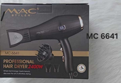 MAC SUPER PROFESSIONAL HAIR DRYER - MC6641