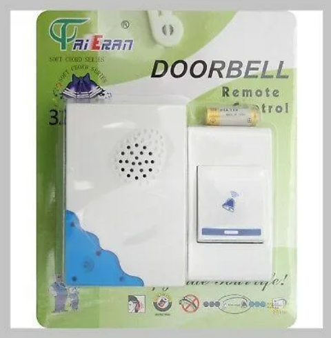 Wireless Remote Control Doorbell - 32 Melody - Cordless Door Bell