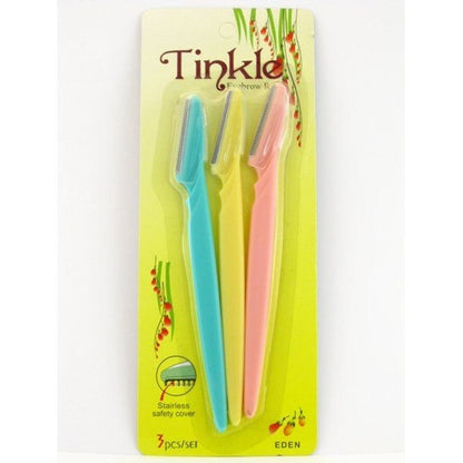 Portable Tinkle Eyebrow Razors - 3
