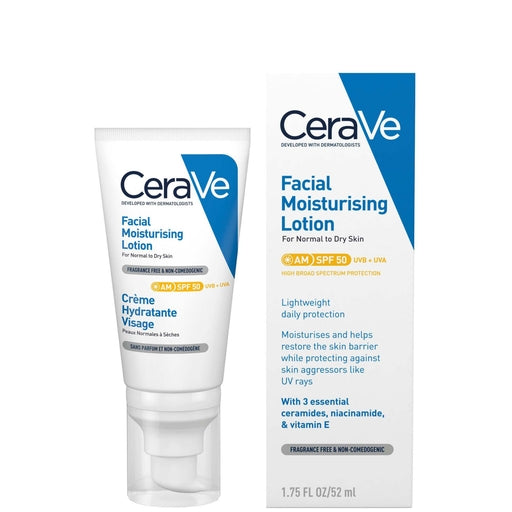 CeraVe Facial Moisturising Lotion AM SPF 50 52Ml
