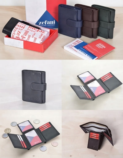 Men Leather Wallets Imported High Quality