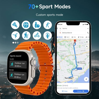 S9 Digital Touch Screen Smart Watch â€“ Health Tracker with Sleep Monitor & Calorie Counter
