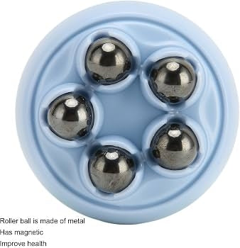 Portable Roller Ball Massage, 5 Magnet Bead Massage Roller Handheld 360 Degree Rotating
