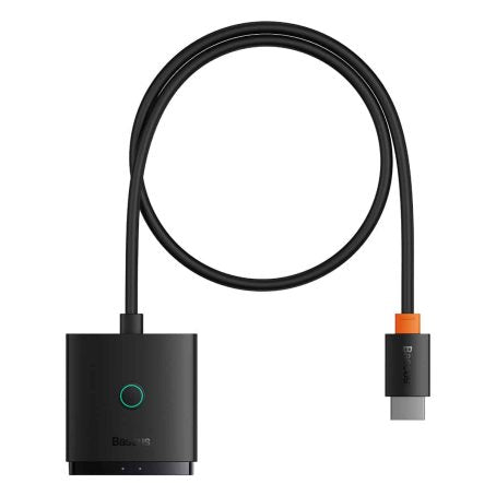 Baseus AirJoy Series 2-in-1 Bidirectional 4K HDMI Switch ( With built-in HDMI cable 1m )