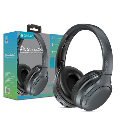 Celebrat A33 Super Bass ANC Noise Reduction Bluetooth Headphones