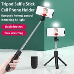 Selfie Stick with Fill Light & Remote
