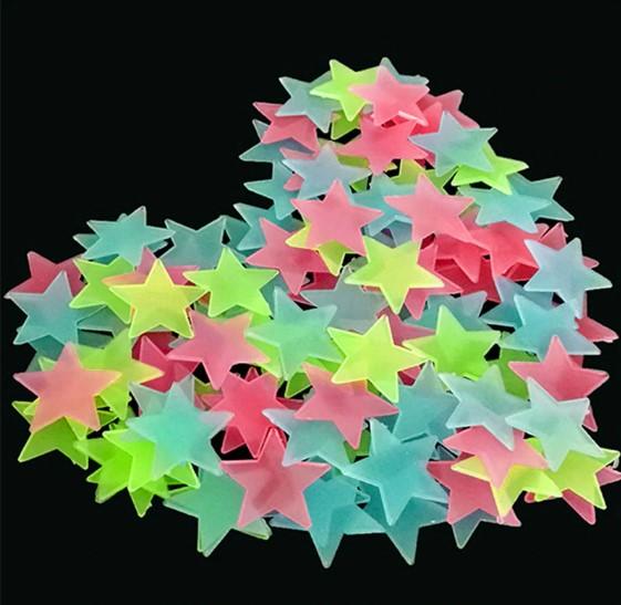 50 Pieces High Quality Radium Stars stickers Radiam star stickers