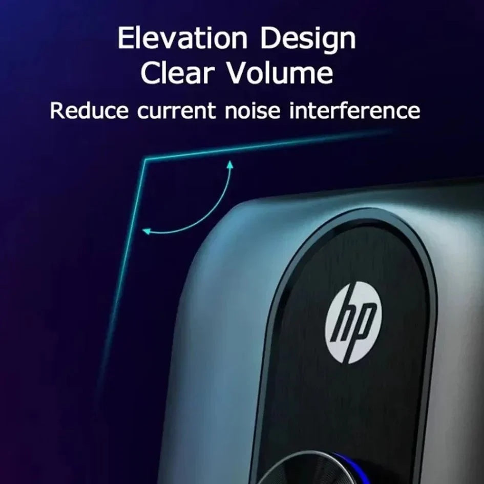 HP DHS-2111S 2.1 Speaker with Mini Sub Woofer / USB Power and 3.5MM Connector