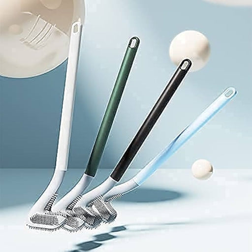 Long Handle Toilet Brush Golf Brush Head Toilet Cleaner Brush 360° Flexible