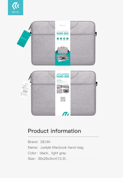 Devia Justyle Hand Bag for MacBook 13.3-14 inch