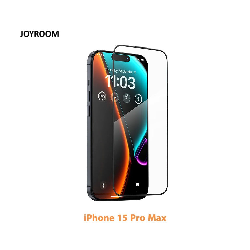 JOYROOM - iPhone 15 PRO MAX - HD Tempemed Glass Screen Protector HQ-Z24