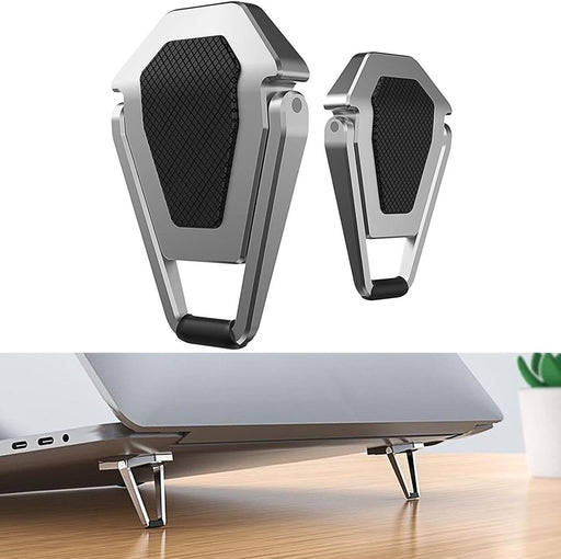 2 Pcs Laptop Stands, Portable Invisible Laptop Stand,Mini Laptop Stand Compatible with MacBook, Dell