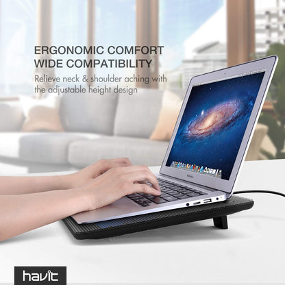 Havit HV-F2035 Cooling Pad For 14" - 15.6" Notebook Laptops