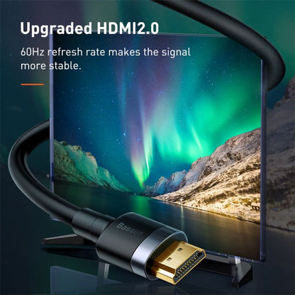 Baseus HDMI To HDMI Cable Cafule HDMI 2.0 cable 4K 60 Hz 3D 18 Gbps