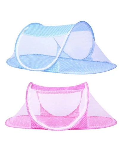 Baby's Mosquito Net- Pink & Blue