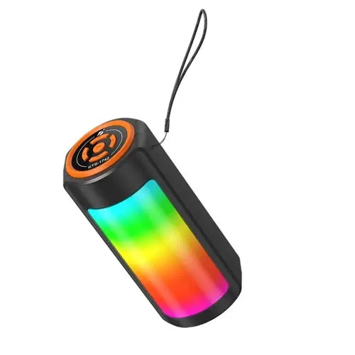 GTS-1741 10W Sound Bt Speaker Mini Plastic 3 Inch Led Flashlight Usb Wireless Speaker