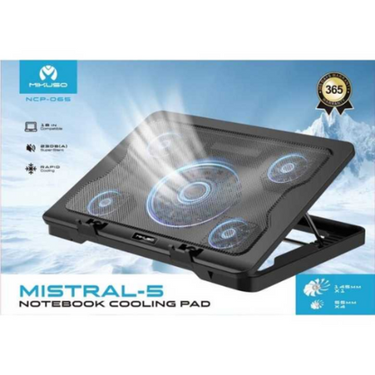Mikuso NCP-065 Mistral-5 Notebook / Laptop Cooling Pad